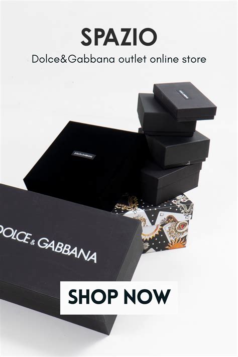 outlet dolce gabbana online|Dolce & Gabbana sale online.